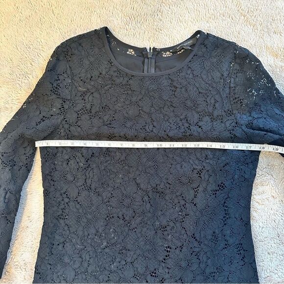 Banana Republic Factory Black Lace
3/4 Sleeve Dress Size 4 EUC - Picture 7 of 9
